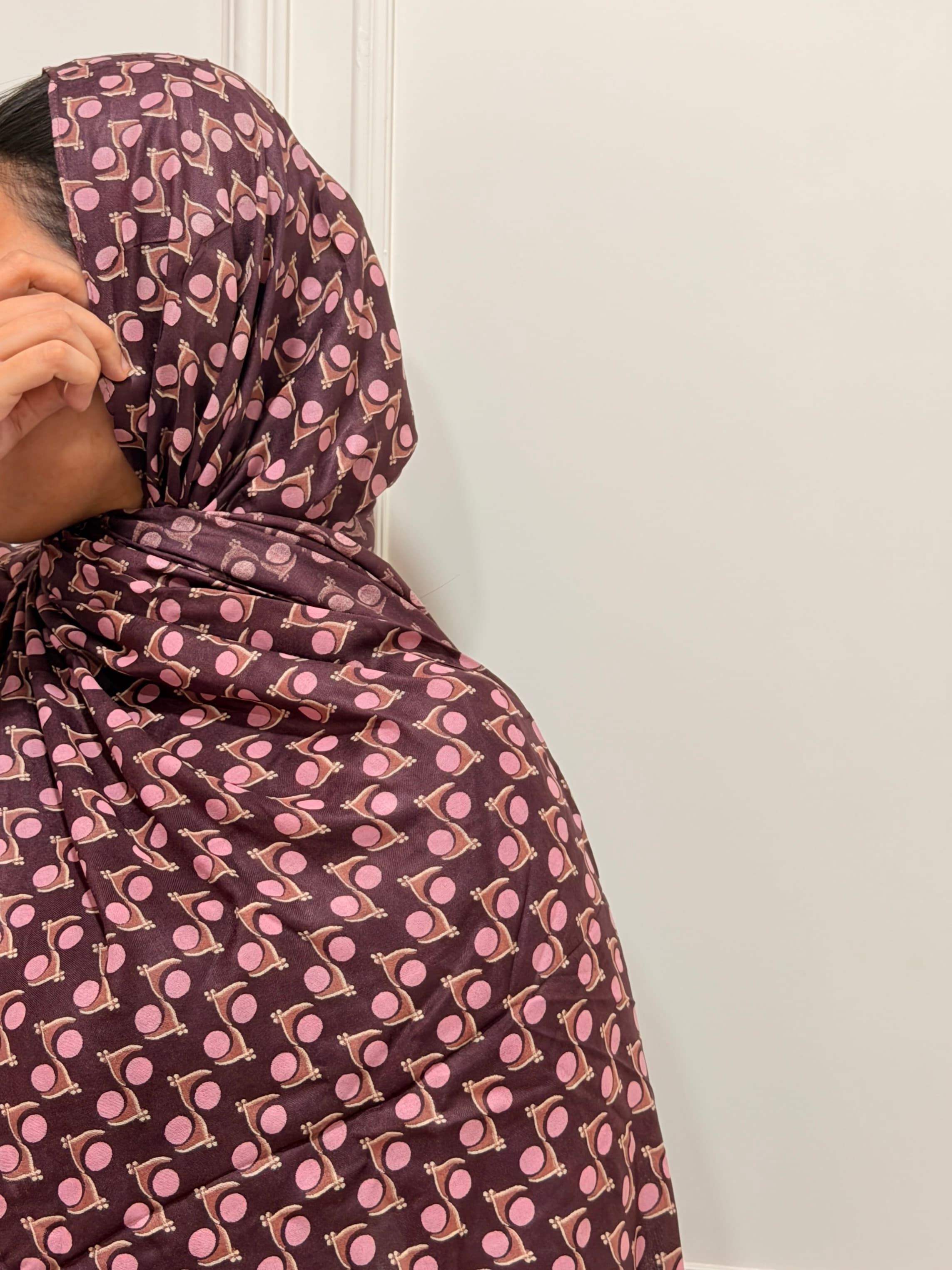 Pink Eclipse Hijab preview 2